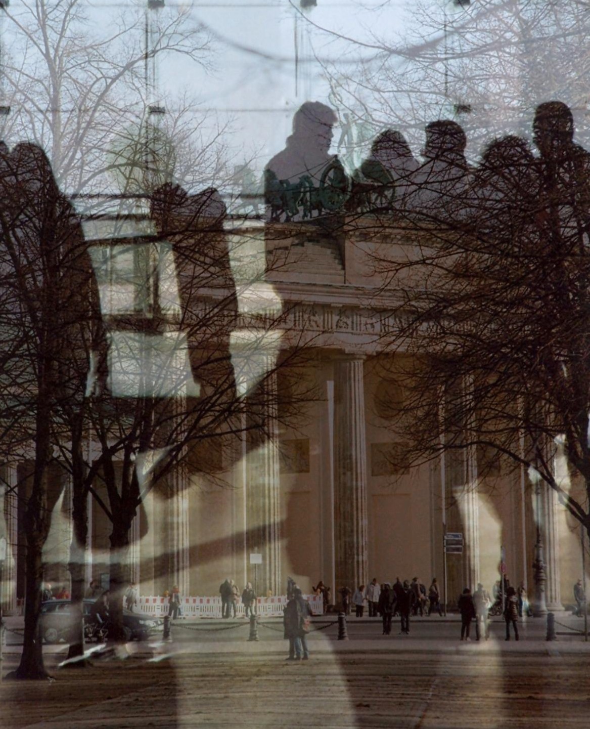 Begegnungen in Berlin Fotomontage: Menschen in Berlin