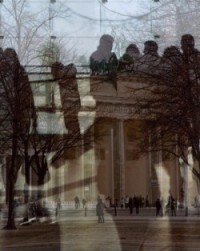 Fotomontage: Menschen in Berlin, verkleinert